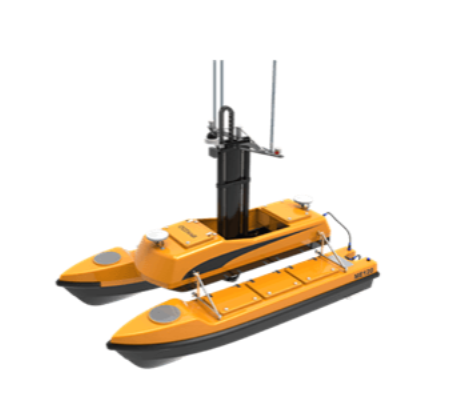 Convertible catamaran USV platform for hydrographic survey